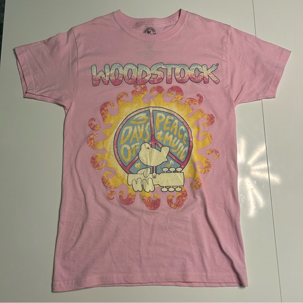 Pink Woodstock  T-Shirt